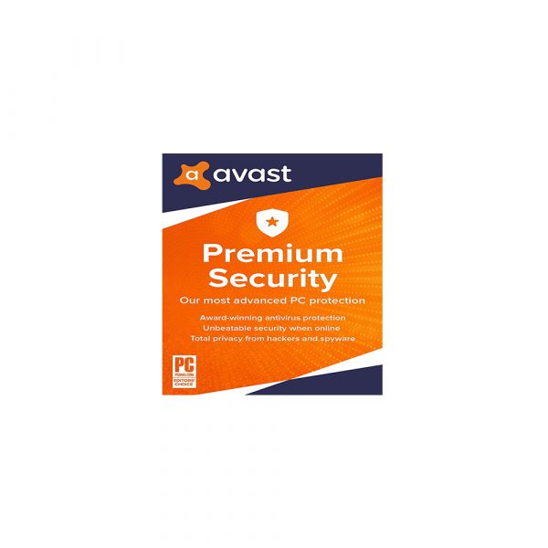 Avast Premium Security 2021 | Antivirus Protection Software | 1 PC, 1 Year